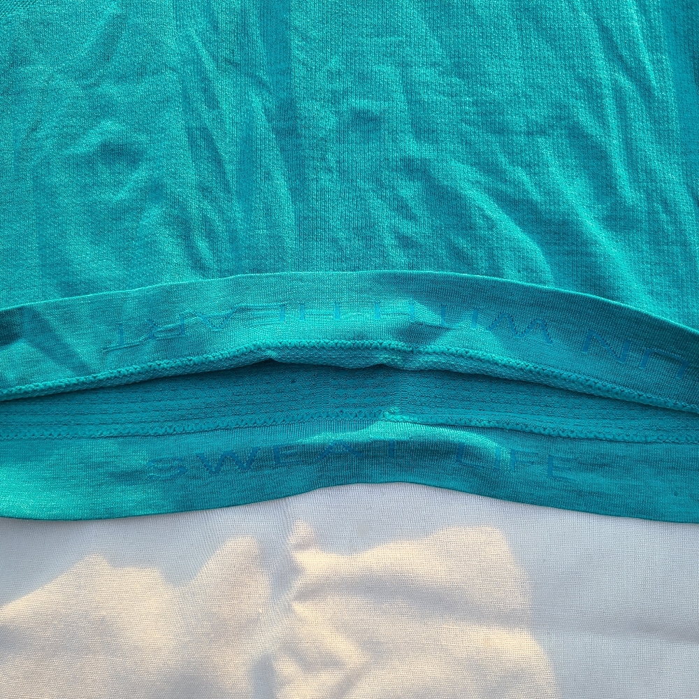 Lululemon Run: Swiftly Tech Short Sleeve - Surge Teal - Size 2 - Picture 5 of 15